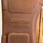 MINNETONKA Genuine Pre-Owned Moosehide Classic – Size Men's 11 – Natural/Brown