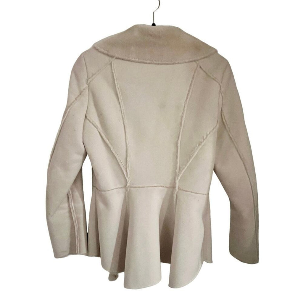 Bebe Waist Length Uneven Hem Coat