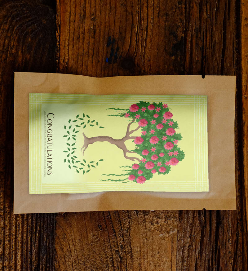 Congratulations Flowering Tree-1