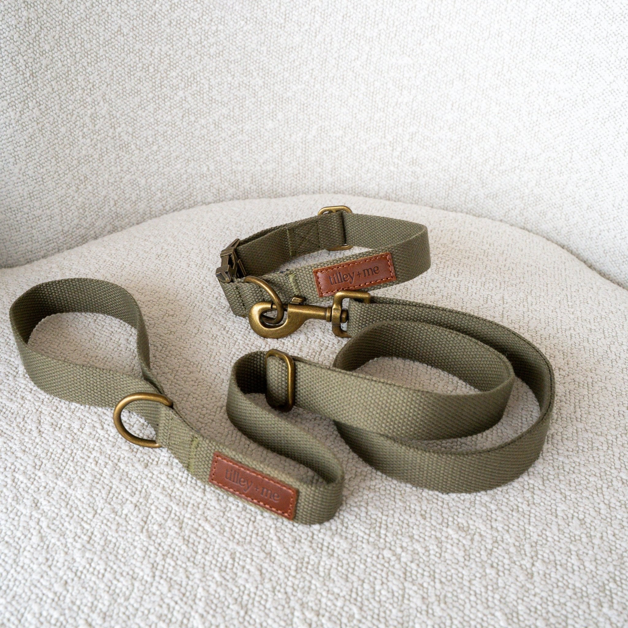 Hemp Cotton Dog Leash - Durable, Sustainable, Adjustable, Lightweight & Soft