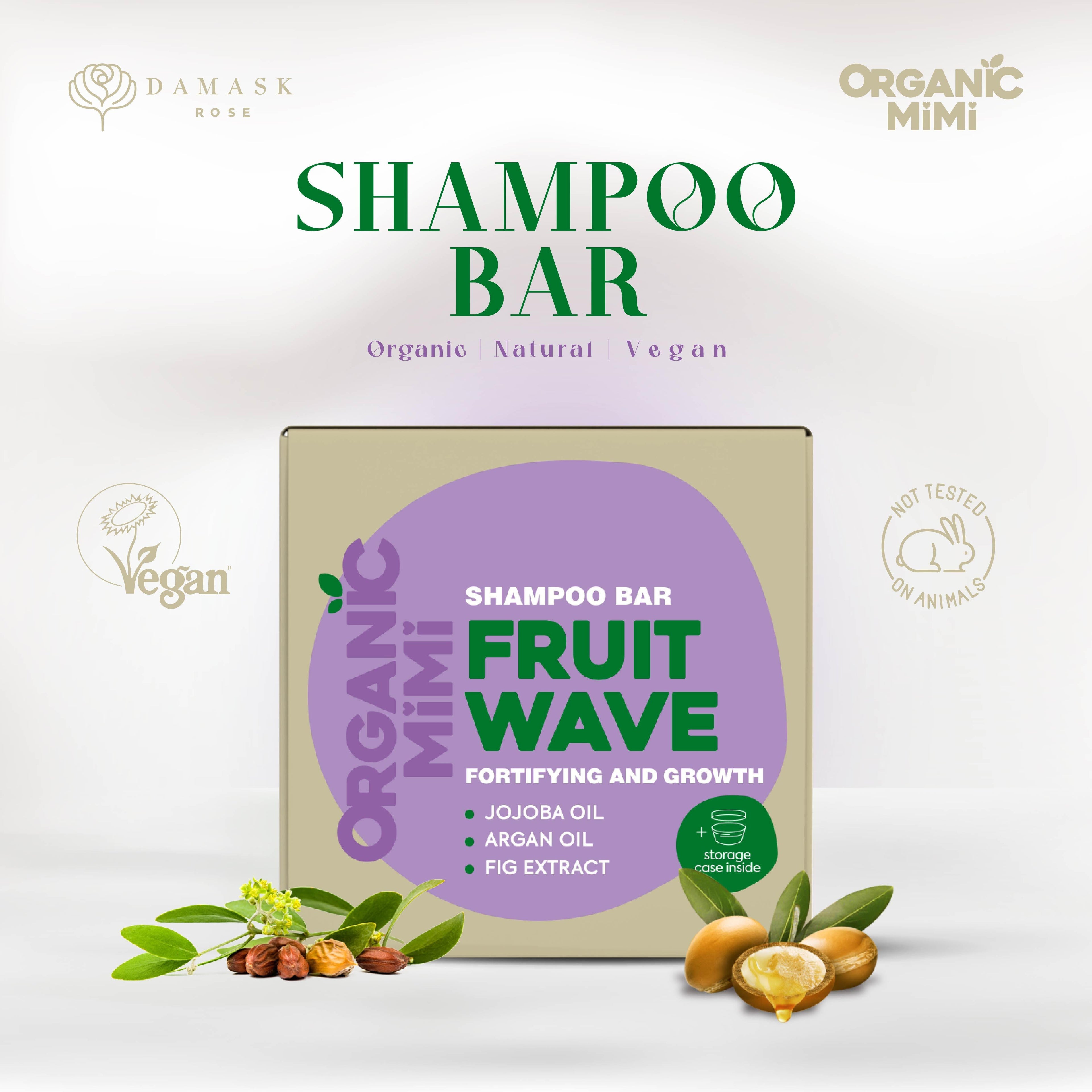 Mimi Organic Shampoo Bar – 50 g
