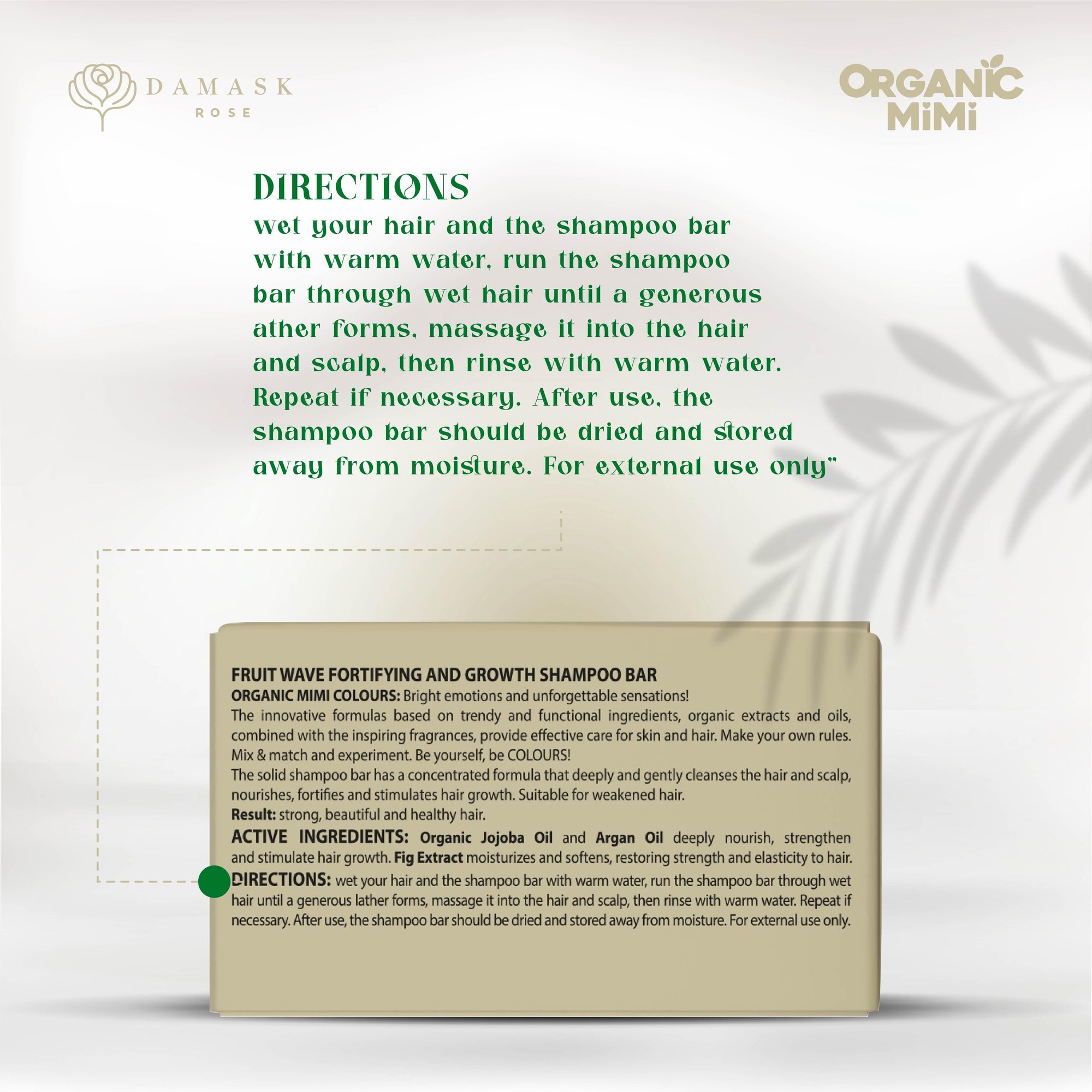 Mimi Organic Shampoo Bar – 50 g