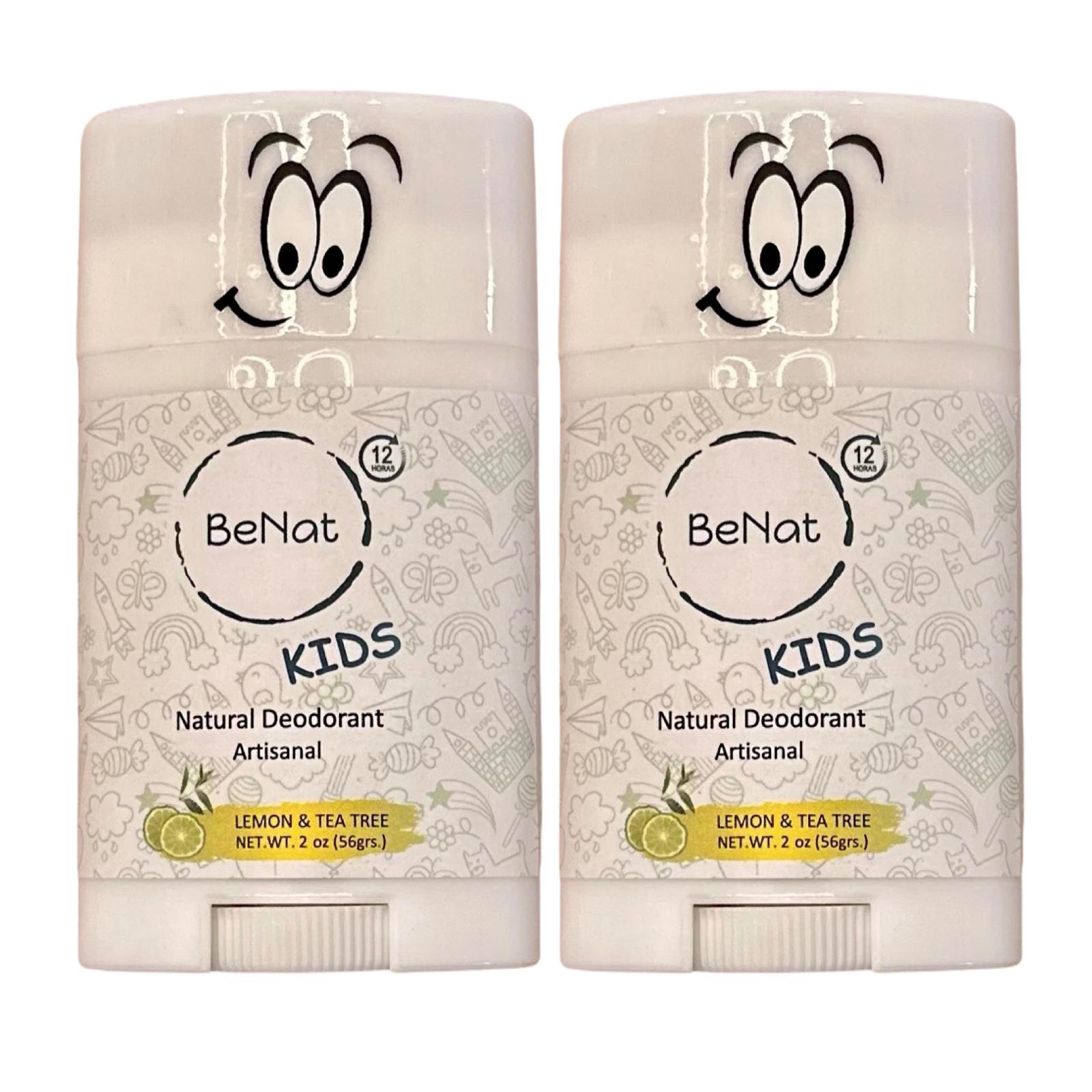 All-Natural Deodorants for Kids & Teens – 2-Pack