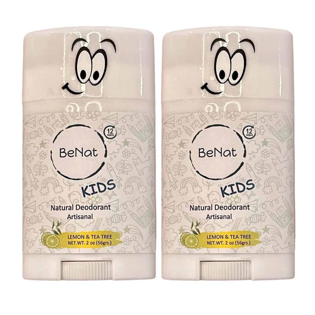 2-Pack All-Natural Deodorants for Kids & Teens