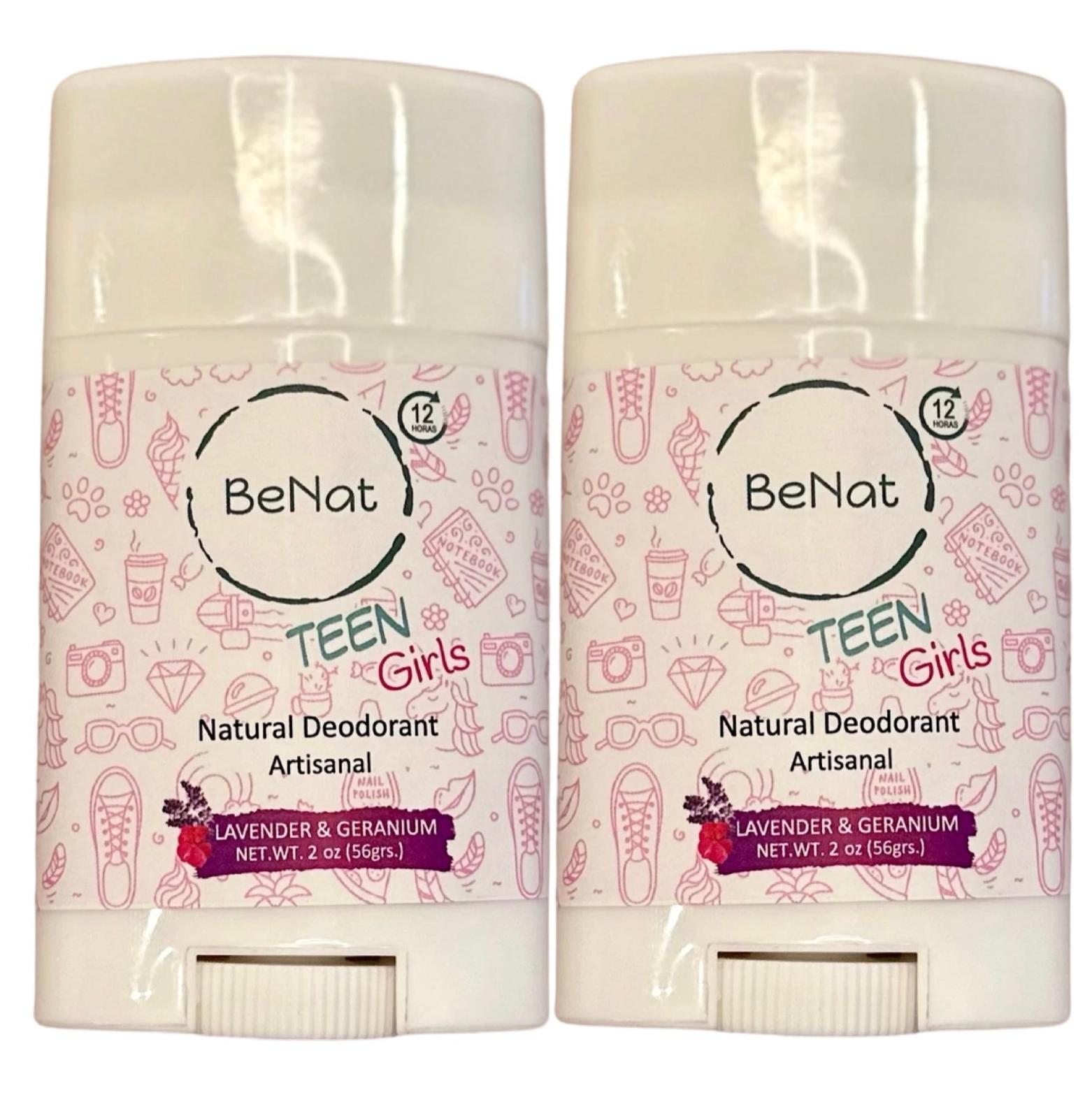 All-Natural Deodorants for Kids & Teens – 2-Pack