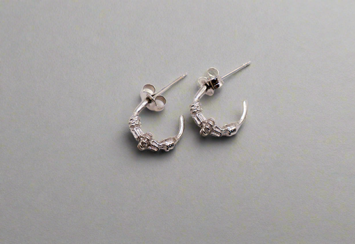 Italian Silver Harmony Earrings-0