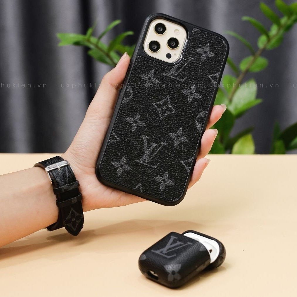 Authentic Upcycled Louis Vuitton Canvas iPhone Case – Handmade to Order