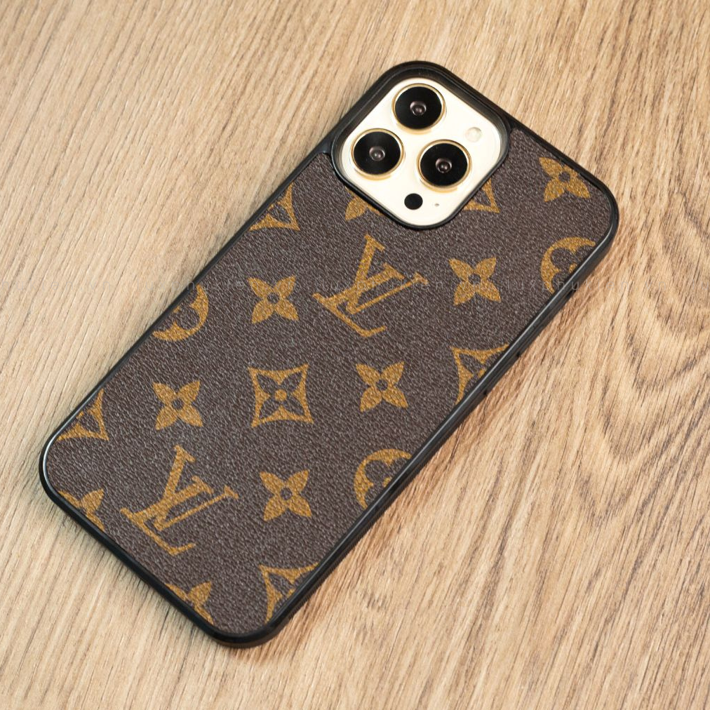 Authentic Upcycled Louis Vuitton Canvas iPhone Case – Handmade to Order