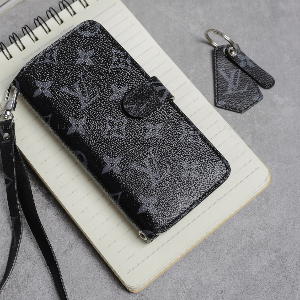 Authentic Louis Vuitton Upcycled Canvas iPhone Wallet Case – Custom Made to Order