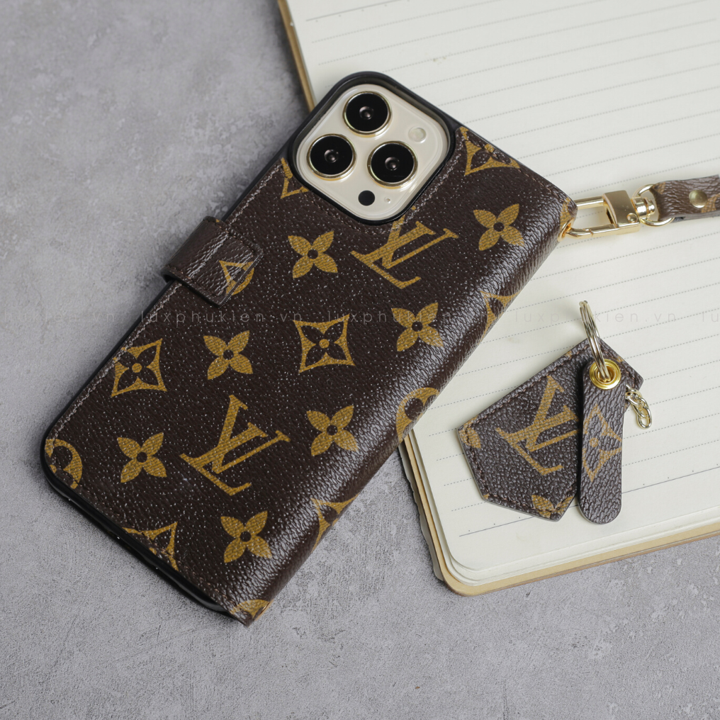 Authentic Louis Vuitton Upcycled Canvas iPhone Wallet Case – Custom Made to Order