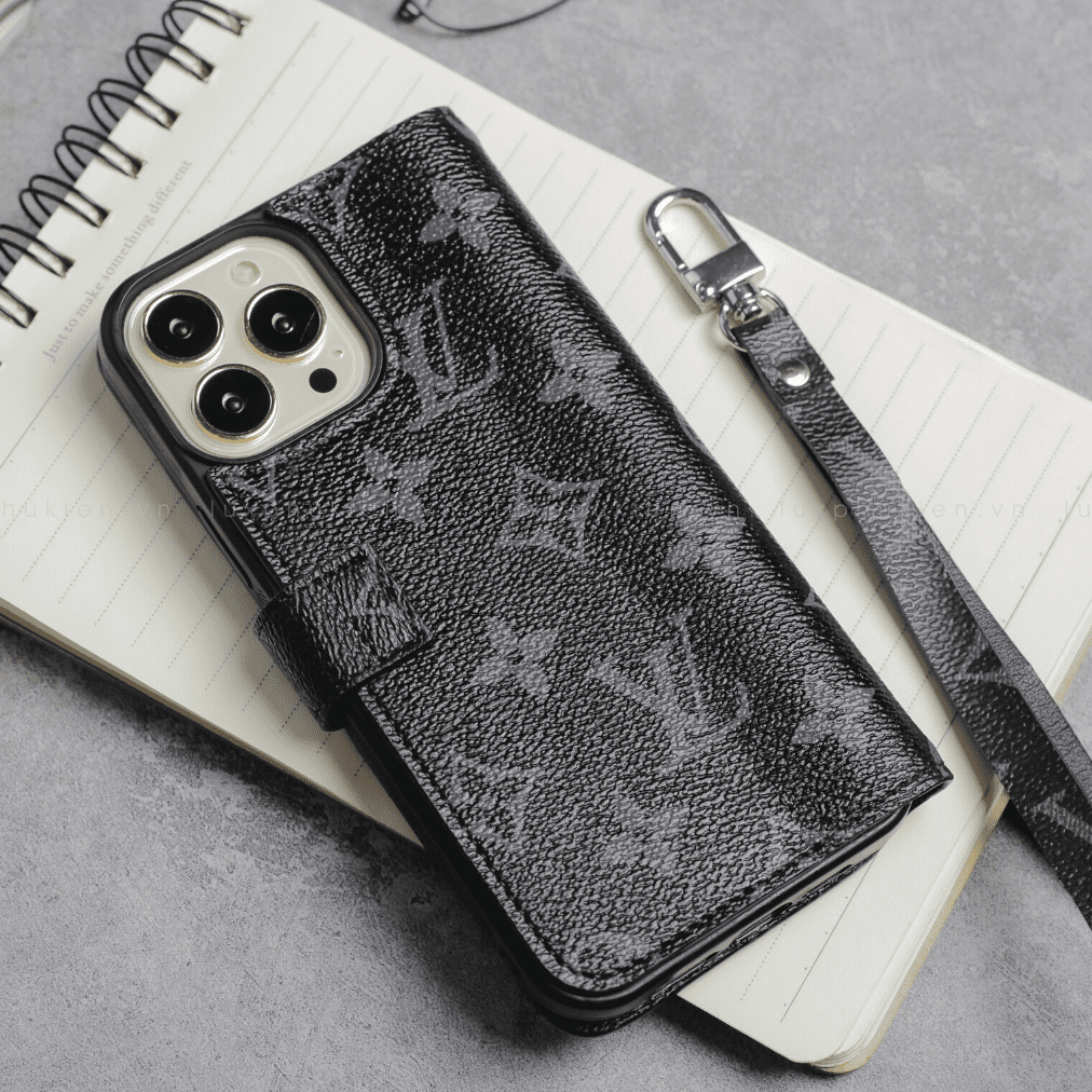 Authentic Louis Vuitton Upcycled Canvas iPhone Wallet Case – Custom Made to Order