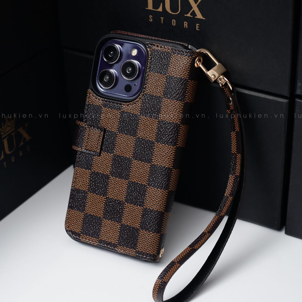 Authentic Louis Vuitton Upcycled Canvas iPhone Wallet Case – Custom Made to Order
