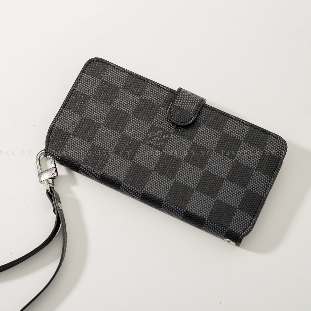 Authentic Louis Vuitton Upcycled Canvas iPhone Wallet Case – Custom Made to Order