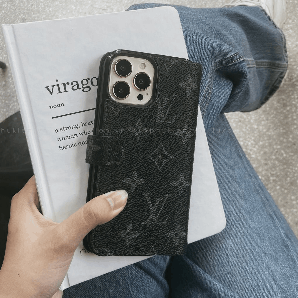 Authentic Louis Vuitton Upcycled Canvas iPhone Wallet Case – Custom Made to Order