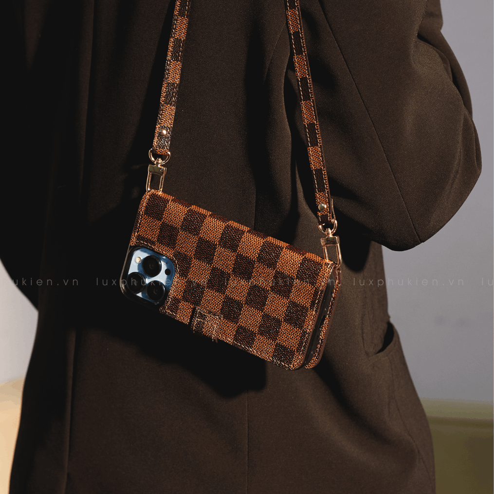 Authentic Louis Vuitton Canvas iPhone Wallet Case Upcycled – Handmade-to-Order