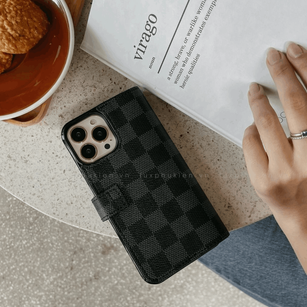 Authentic Louis Vuitton Upcycled Canvas iPhone Wallet Case – Custom Made to Order