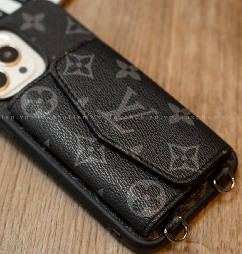 Authentic Louis Vuitton Upcycled Canvas iPhone Wallet Case