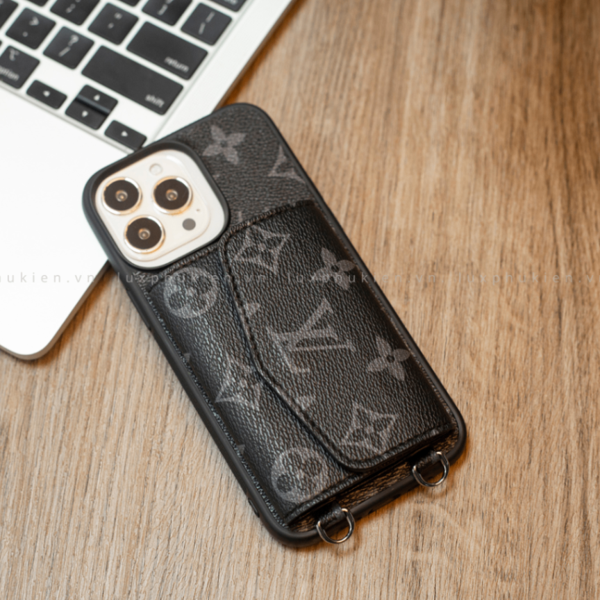 Authentic Louis Vuitton Upcycled Canvas iPhone Wallet Case