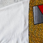 Africa Print Detailed T-Shirt | Ankara Detail and Pocket-2