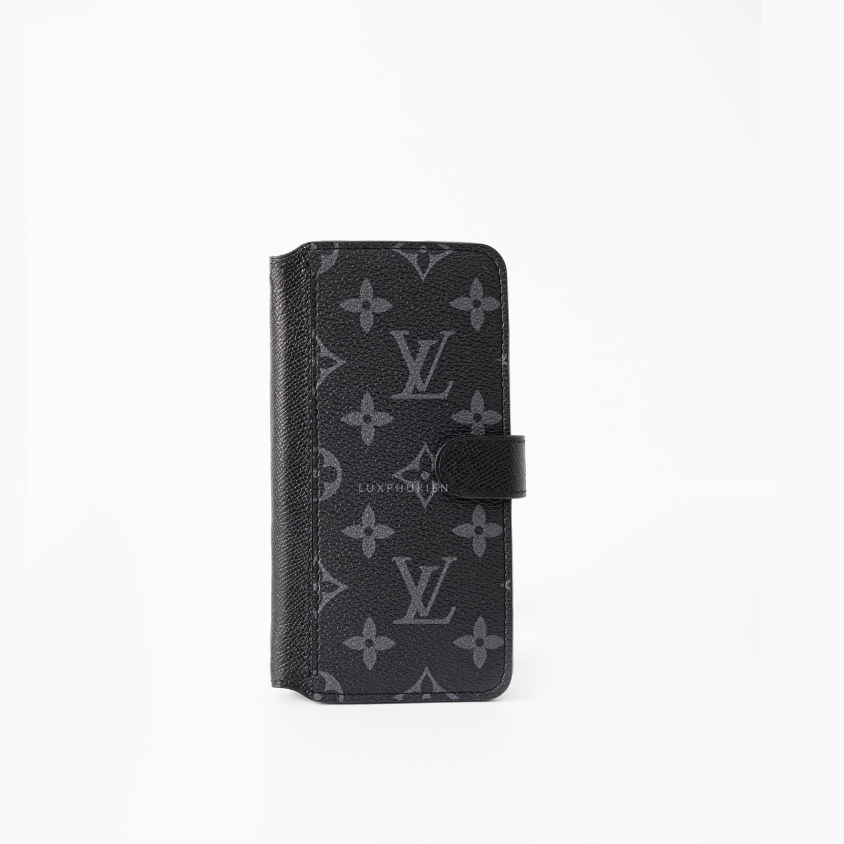 Authentic Louis Vuitton Upcycled Canvas & Epsom iPhone Wallet Case – Made-to-Order