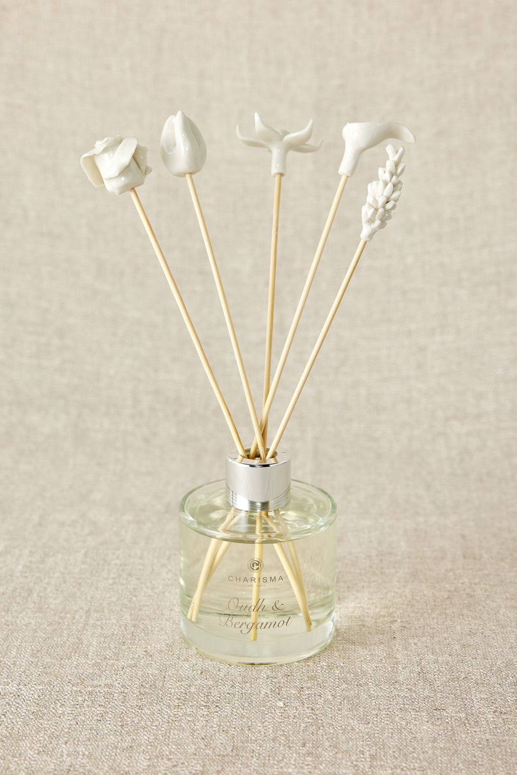 Country Flowers Bamboo Diffuser Sticks Set