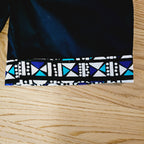 Cotton Pull-on Shorts with African Print Detail for Toddlers and Teens-2