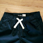 Cotton Pull-on Shorts with African Print Detail for Toddlers and Teens-1