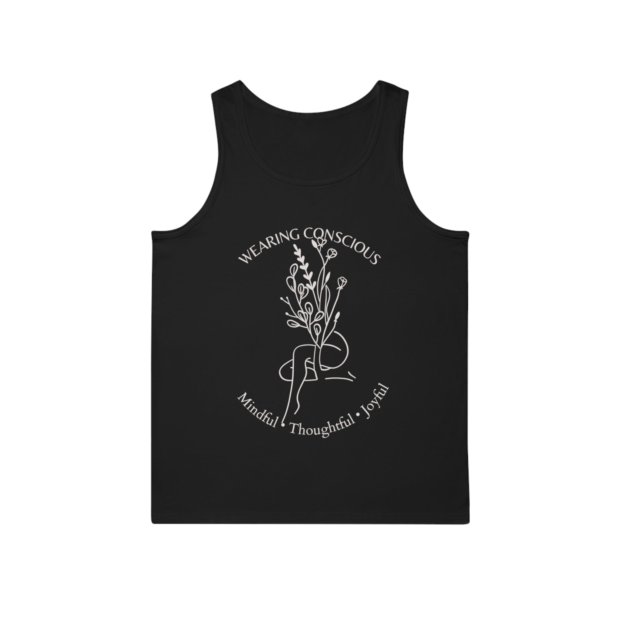 Mindful Thoughtful Joyful Tank Top – Unisex Cut
