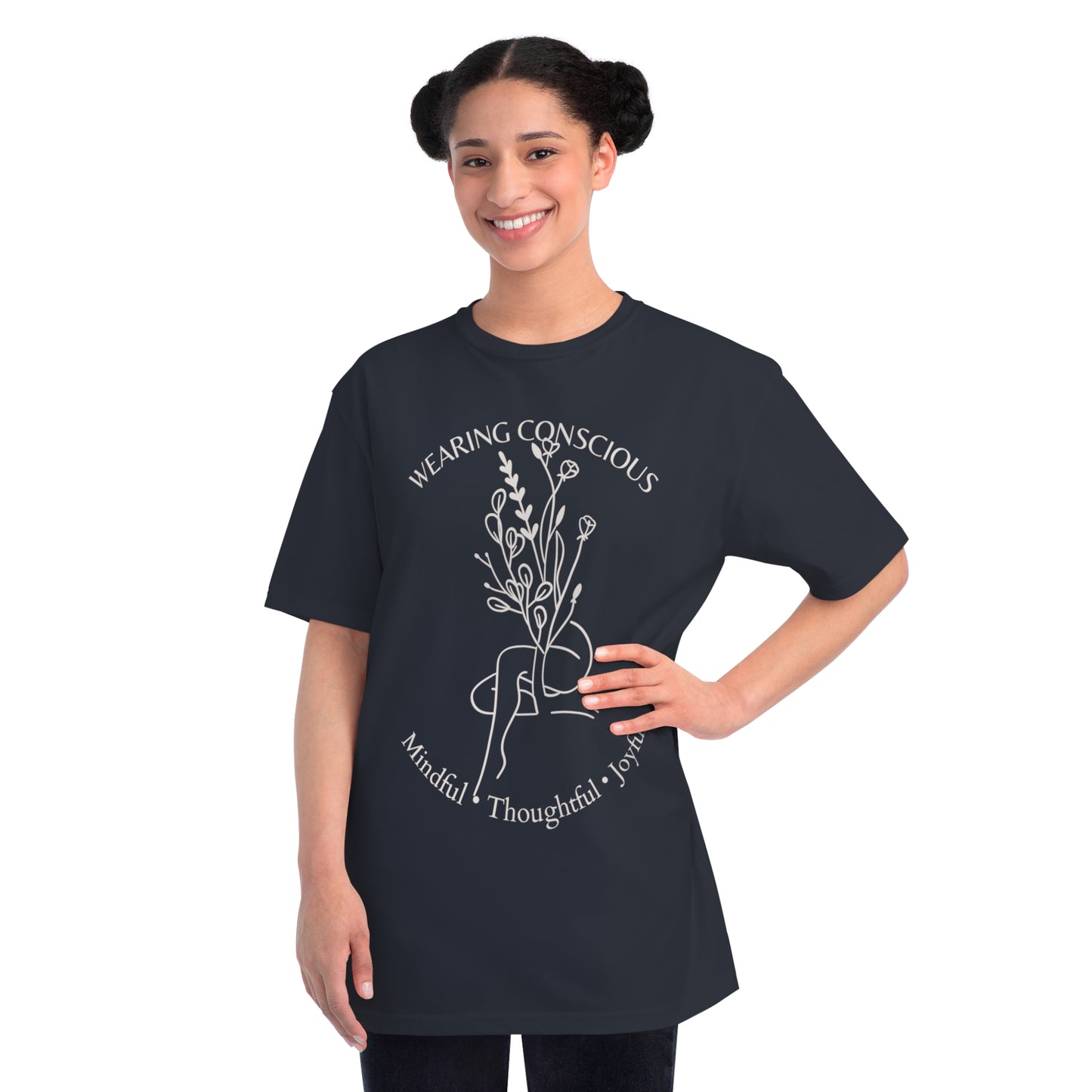 Mindful & Joyful Organic Unisex T-Shirt
