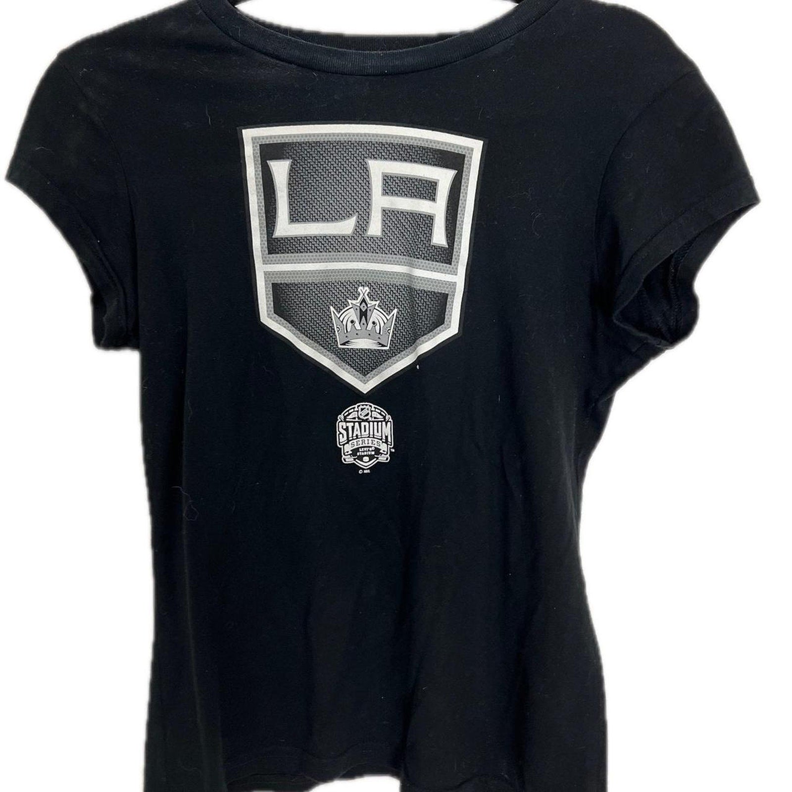 LA Kings Women's Fitted Hockey Tee – L