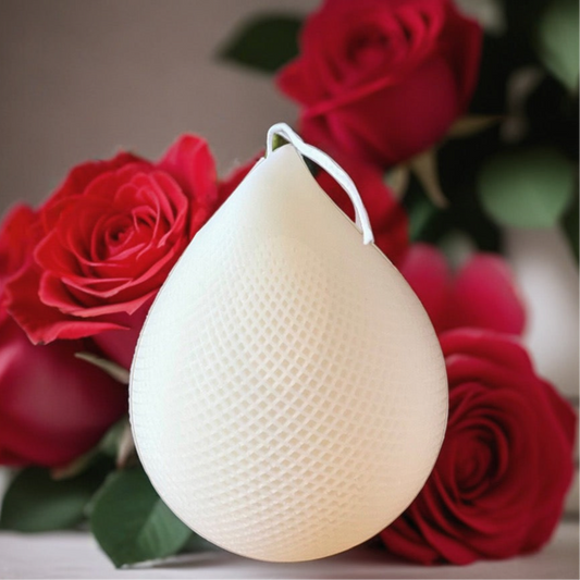 Elegant Teardrop Handmade Candle – Made to Order