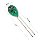 The COMPLETE 3-IN-1 pH, Moisture + Lighting Soil Meter