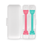 oogiebear Two-Pack Better Booger Picker Tool Set for Nasal + Ear Cleaning