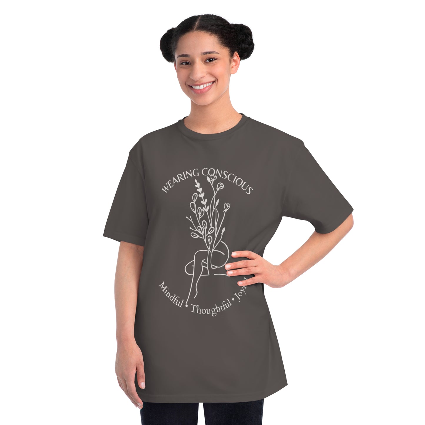 Mindful & Joyful Organic Unisex T-Shirt