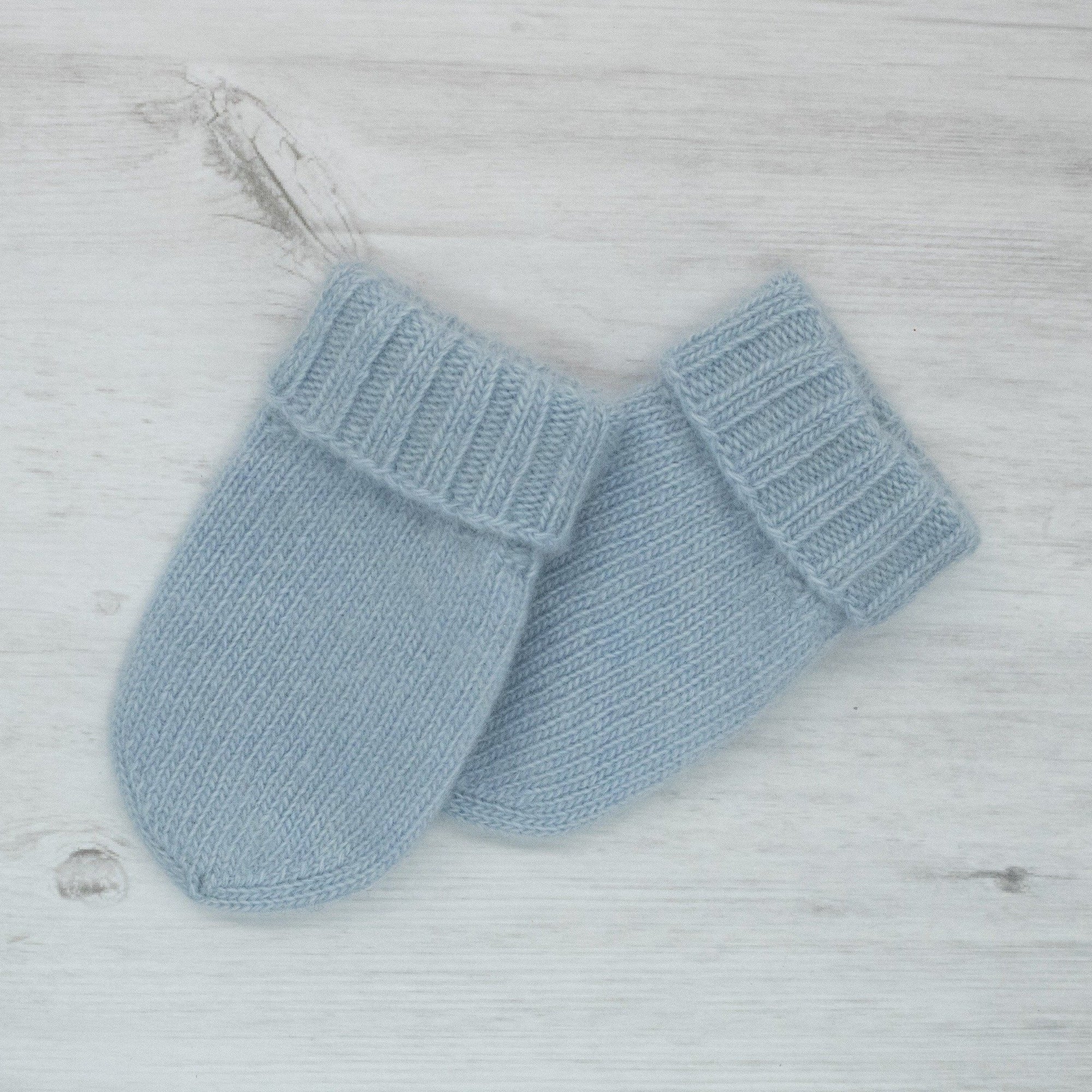 BABY CASHMERE MITTENS-1