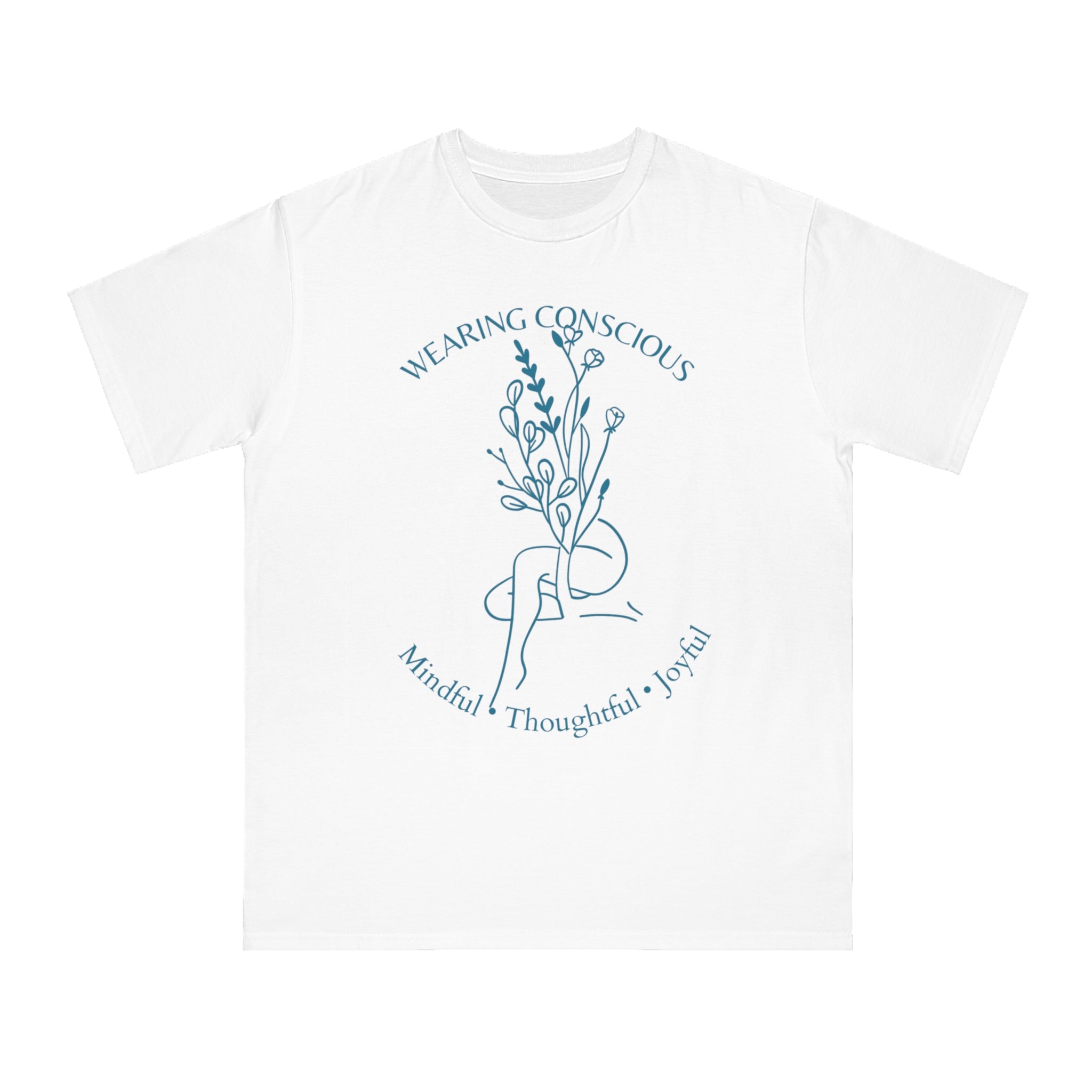 Mindful Thoughtful Joyful Organic Unisex T-Shirt