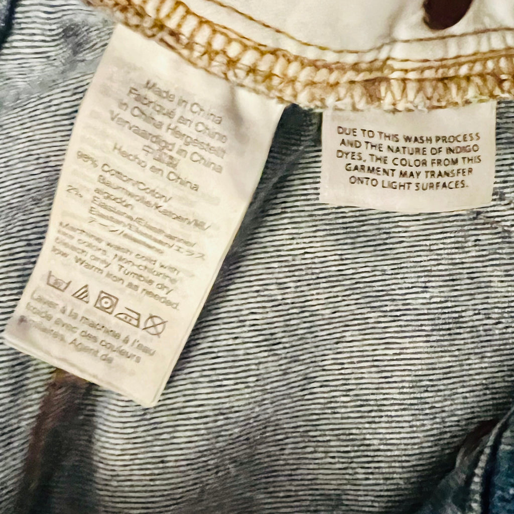 Pre-Loved Madewell Slim Wide Leg Crop Jeans