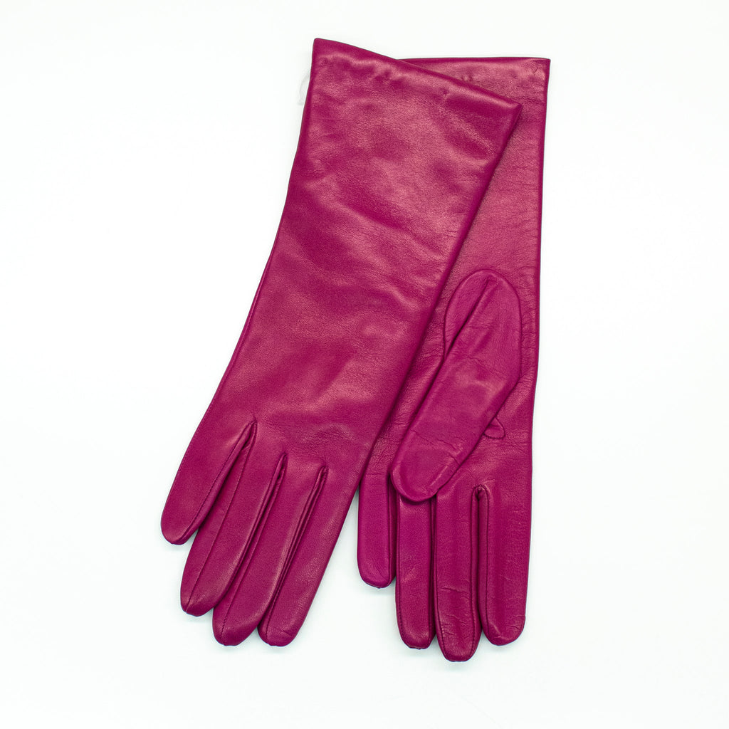 Above Wrist Classic Italian Nappa Leather Gloves
