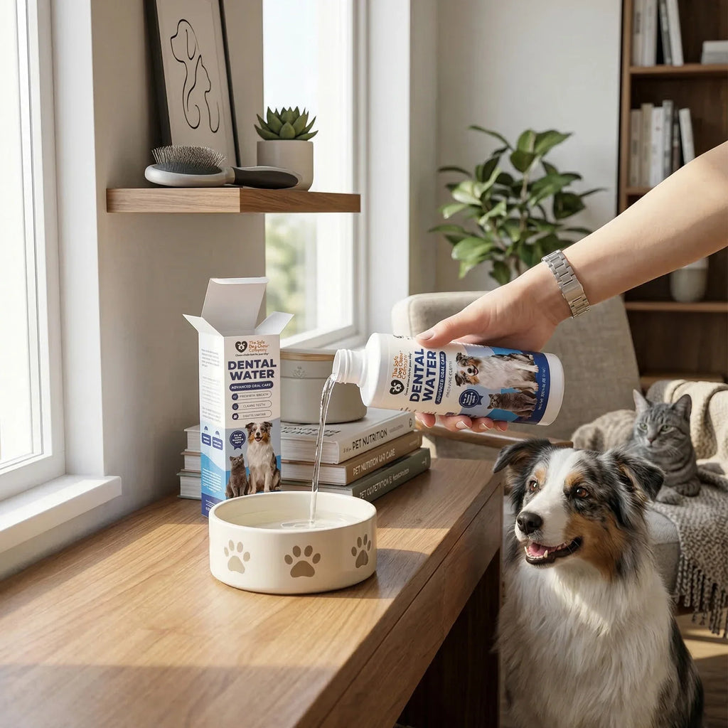 Pet Dental Water for Natural Teeth Cleaning + Fresh Breath