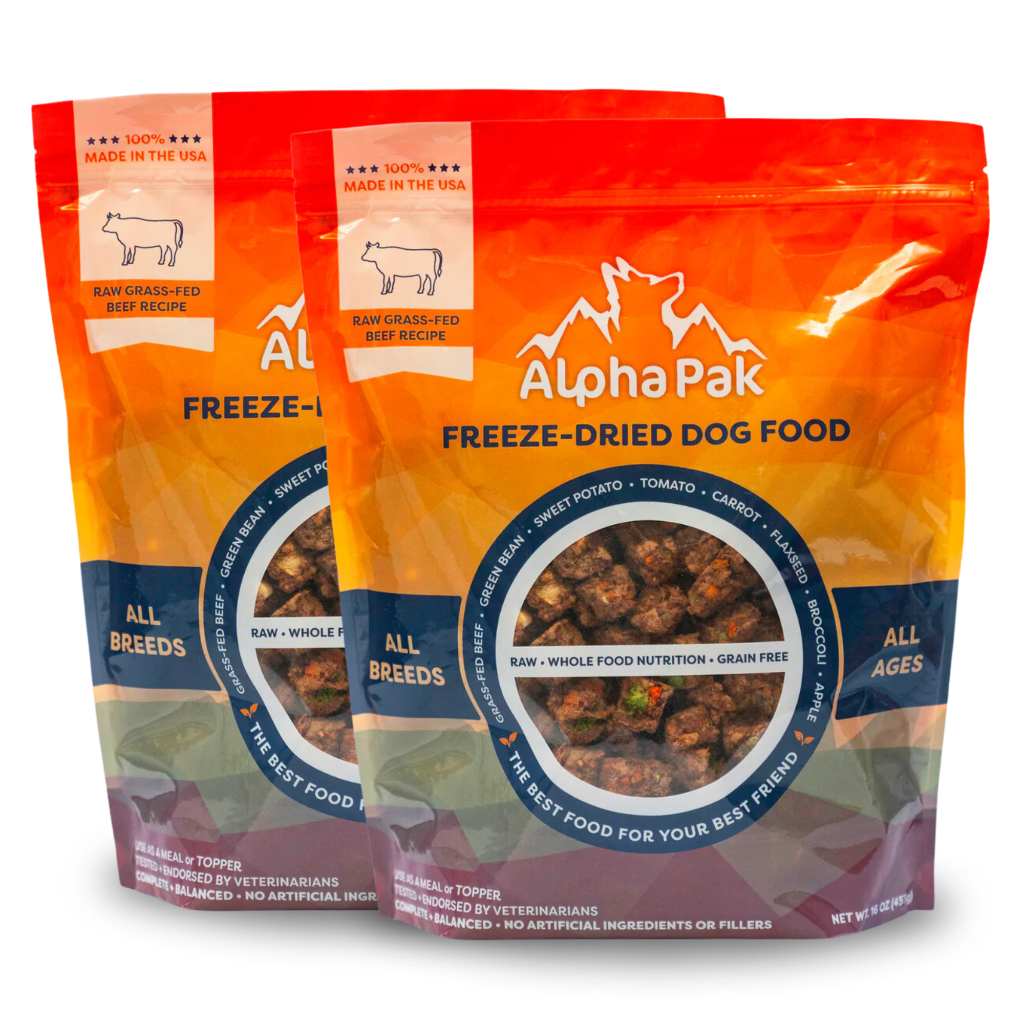 Premium Raw Freeze Dried Dog Food – Beef