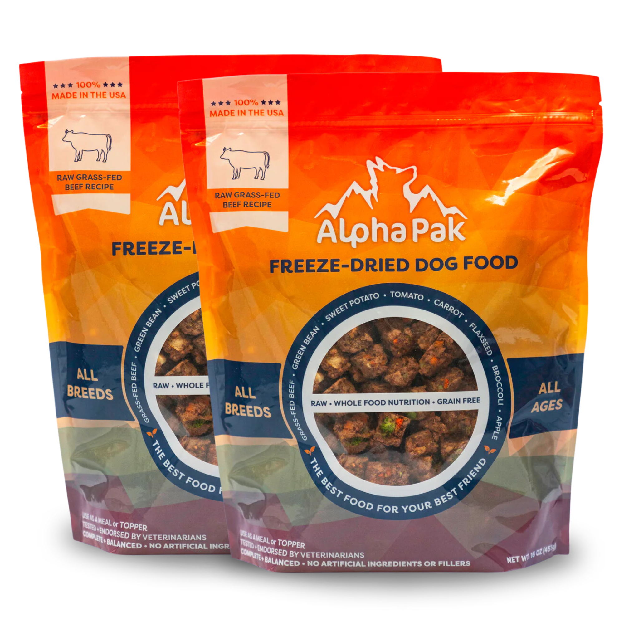 Premium Raw Freeze Dried Dog Food – Beef