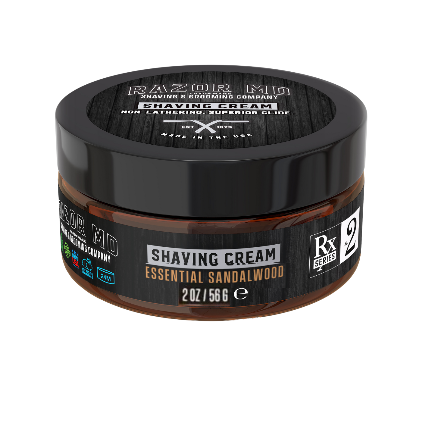 Shave Cream – Sandalwood (non-lathering) Travel Size-0