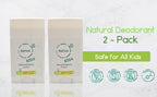 All-Natural Deodorants for Kids & Teens – 2-Pack