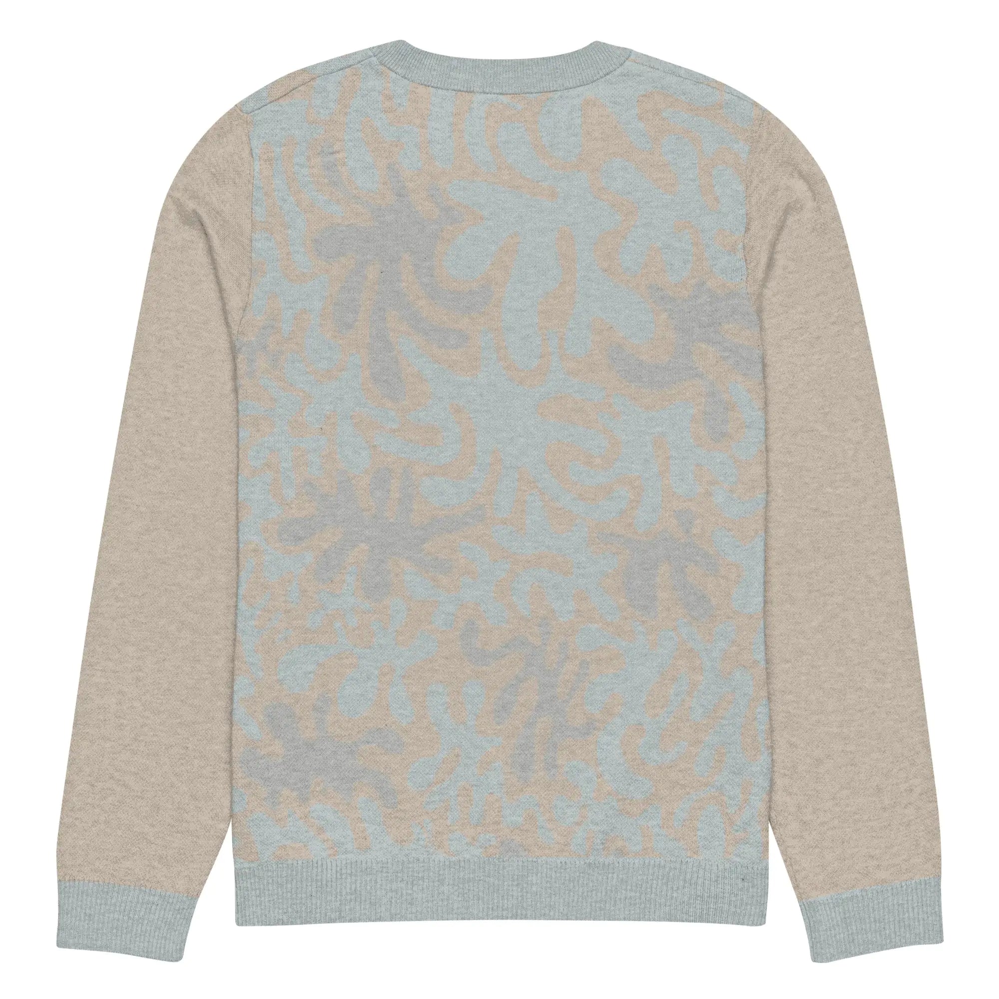 Coral Sands Knit Crew - Sustainable Ocean-Inspired Men's Sweater with 4ocean Partnership