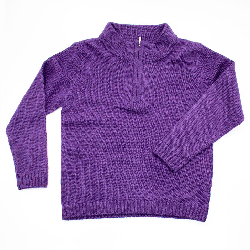 KIDS HALF ZIP SWEATER-4