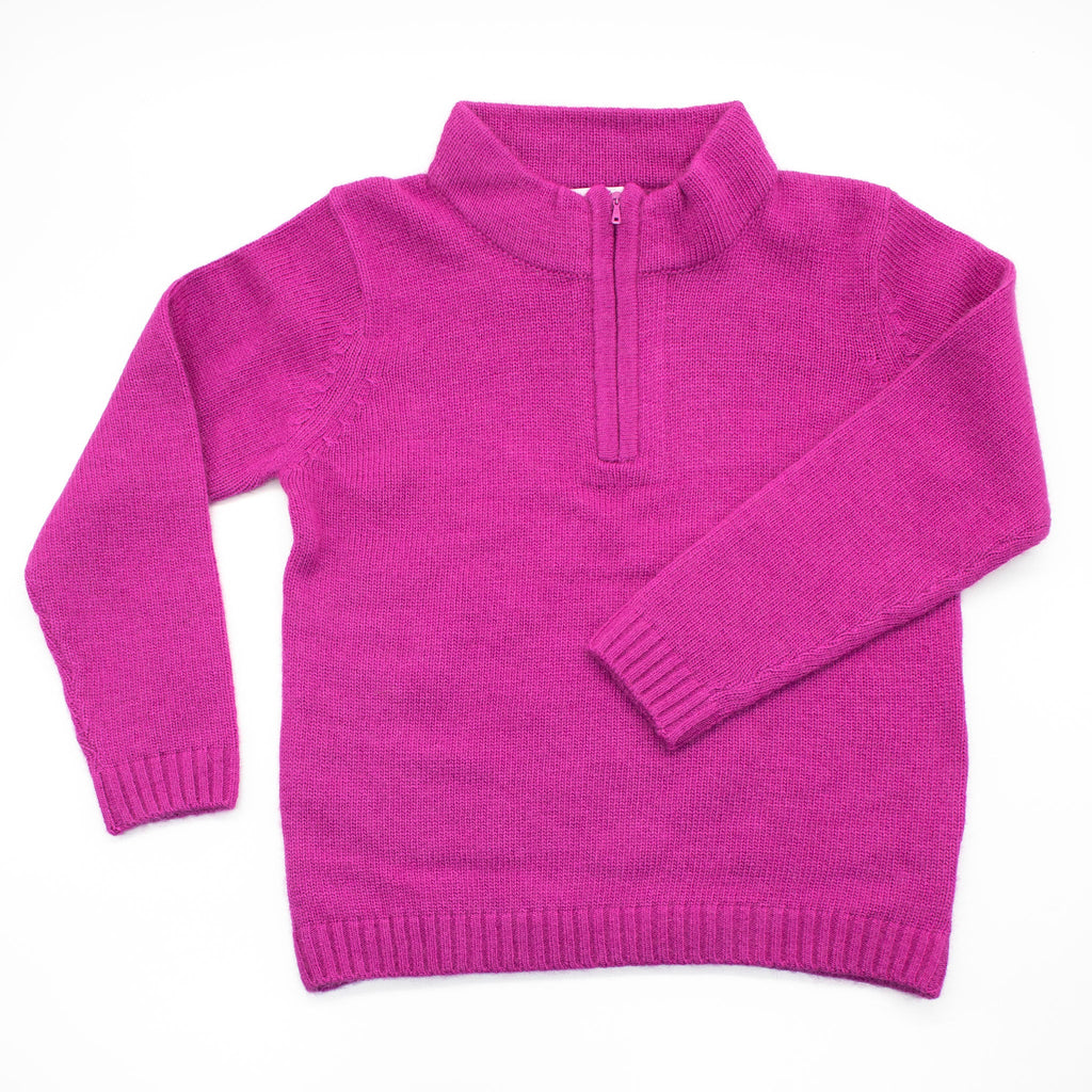 KIDS HALF ZIP SWEATER-5