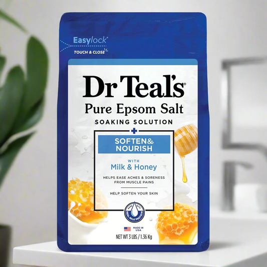 Dr Teal's Epsom Salt Soaking Solution - 48 Oz