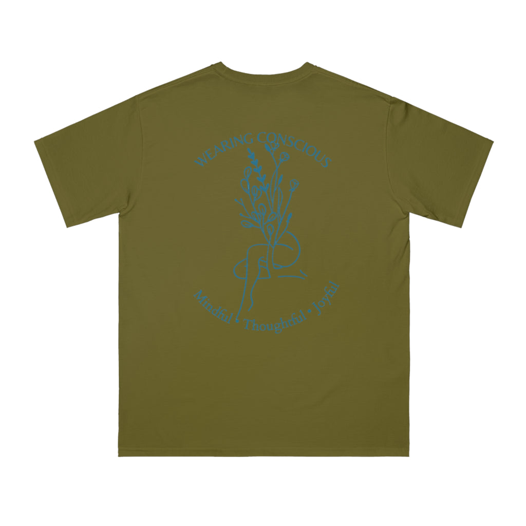 Mindful Thoughtful Joyful Organic Unisex T-Shirt