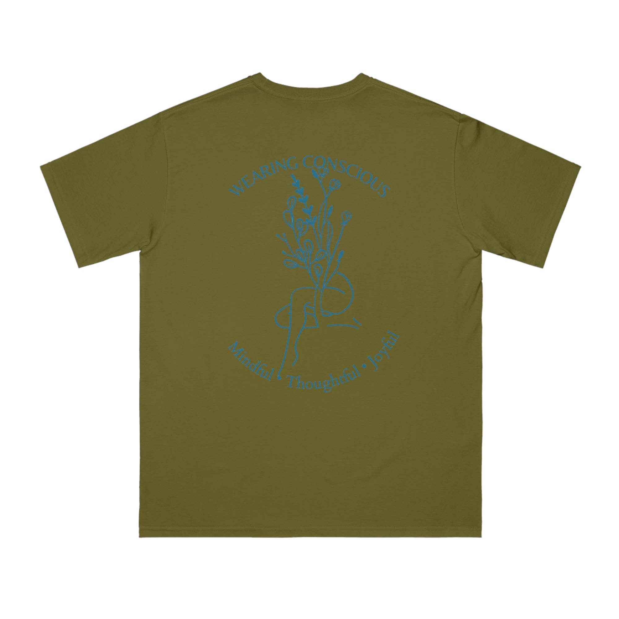 Mindful Thoughtful Joyful Organic Unisex T-Shirt
