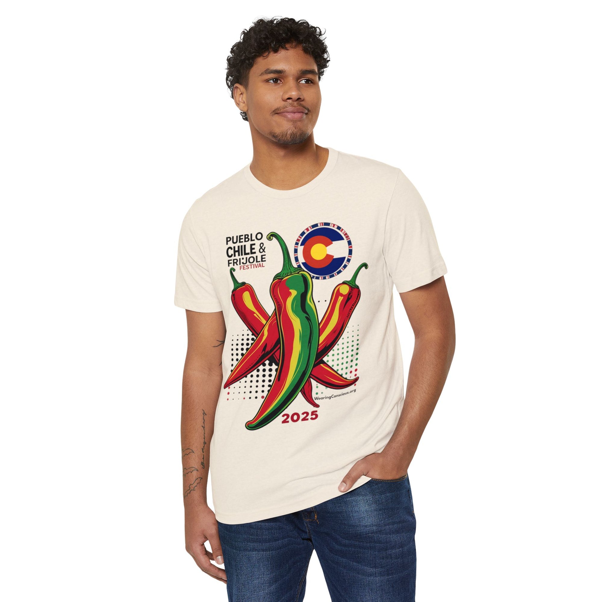 Unofficial Pueblo Chile & Frijoles Festival 2025 T-Shirt – Wear the Flavor of Colorado!